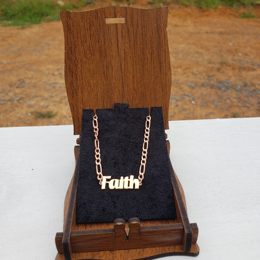 FAITH Rose Gold Ankle 925 Sterling Silver